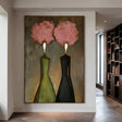 Textured Floral Duality | Pink Duo