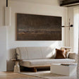 Textured Earthy Depth | Brown Rhythm