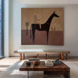 Stylized Equestrian Vista | Desert Palette