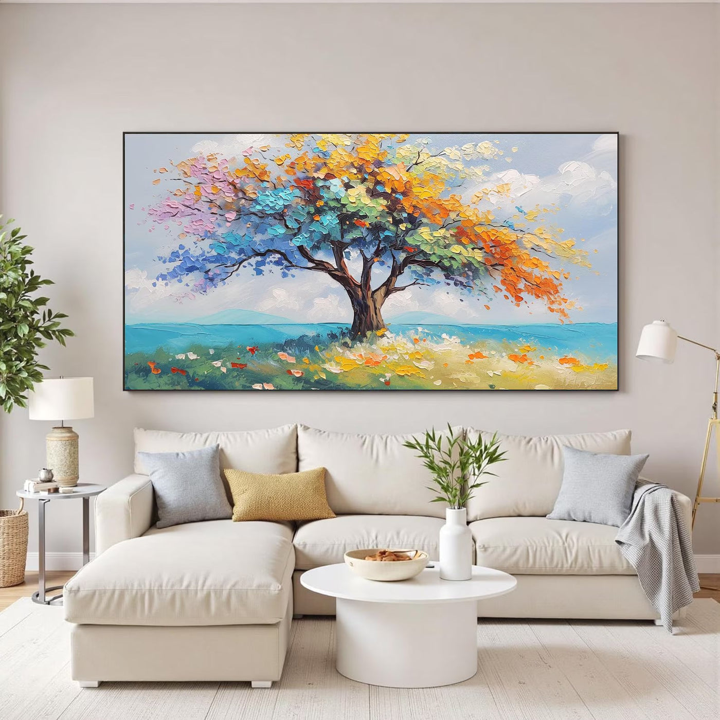 Textured Arbor Opulence | Multicolor Glade