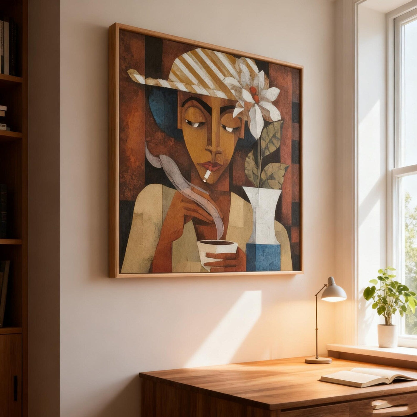 Stylized Figure Eclecticism | Floral Accent