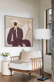 Stylish Equestrian Portrait | White Steed