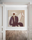 Stylish Equestrian Portrait | White Steed