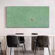 Minimalist Aquatic Serenity | Green Swim