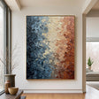 Textured Hue Blend | Navy Rust