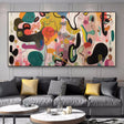 Textured Abstract Fluidity | Vivid Shapes