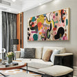 Textured Abstract Fluidity | Vivid Shapes