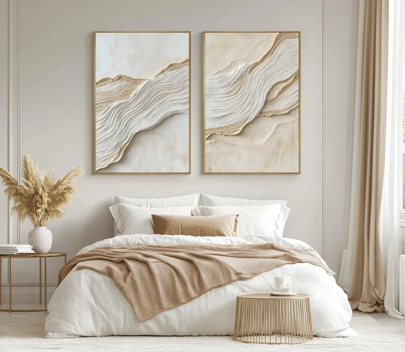 Sculpted Sand Dunes | Neutral Tones
