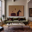 Textured Equestrian Leisure | Amber Glow