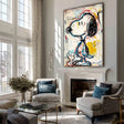 Textured Whimsical Graffiti | Snoopy Pal