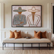 Textured Hat-Clad Silhouettes | Blush Hues