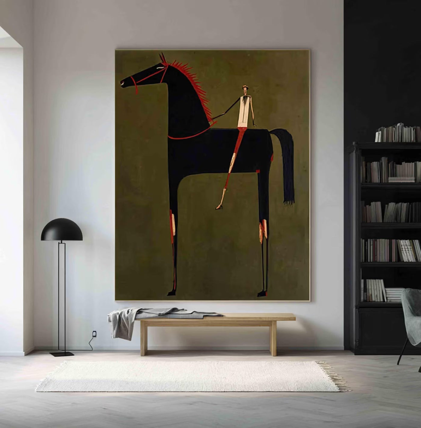 Textured Equine Arcana | Viridian Steed