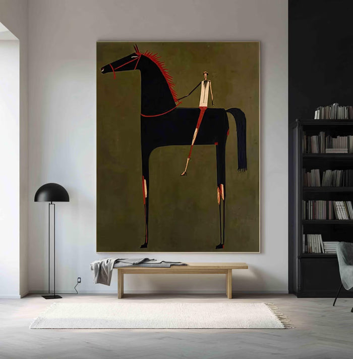 Textured Equine Arcana | Viridian Steed
