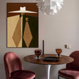 Textured Retro Opulence | Hat Geometric