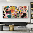 Textured Abstract Fluidity | Vivid Shapes