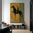 Textured Equine Panache | Gilded Steed