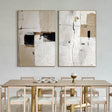 Minimalist Abstract Geometry | Neutral Palette