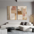 Warme geometrische Harmonie | Rouge Gold