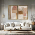 Warme geometrische Harmonie | Rouge Gold