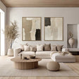 Bold Abstract Layers | Neutral Contrast