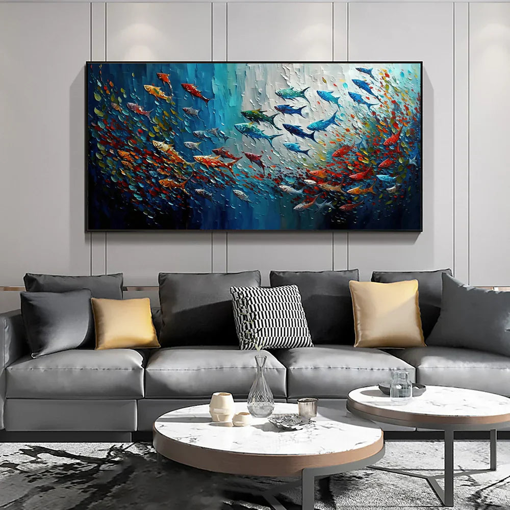 Abstract Animal Textured Wall Art #DL026