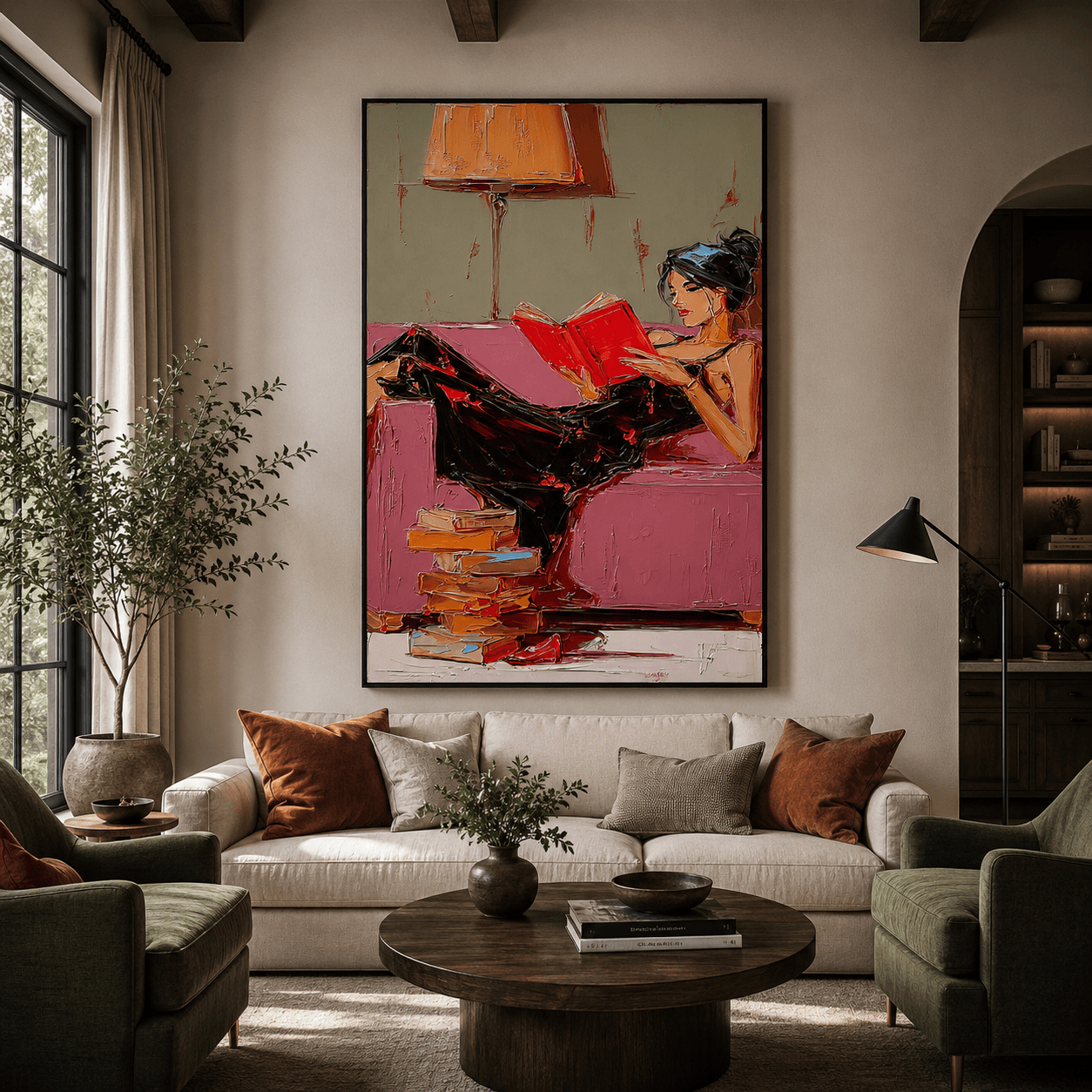 Impressionist Art | Pink Couch Reader