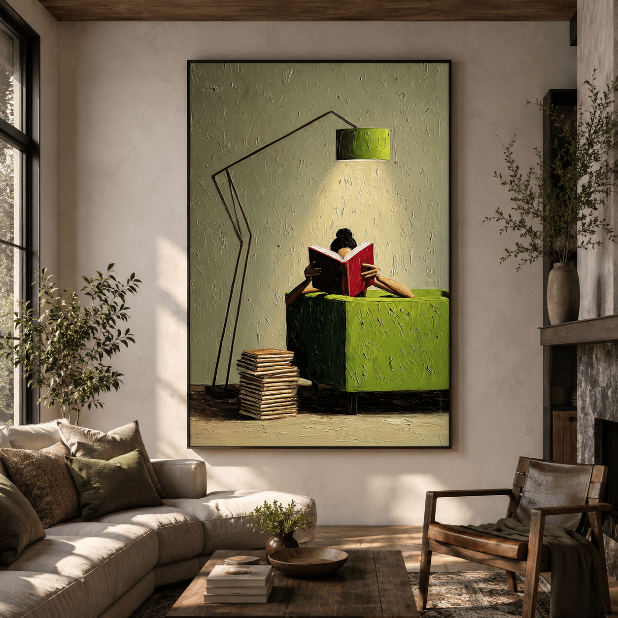 Impressionist Art | Quiet Reading Nook