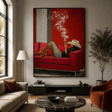 Impressionist Art | Cowgirl Smoke Drift