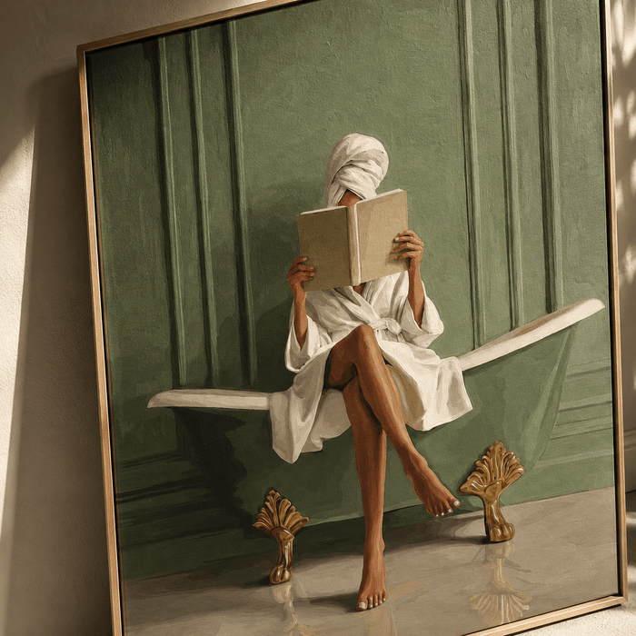 Impressionist Art | Tub Quiet Reverie