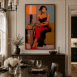 Impressionist Art | Soft Lady Reading