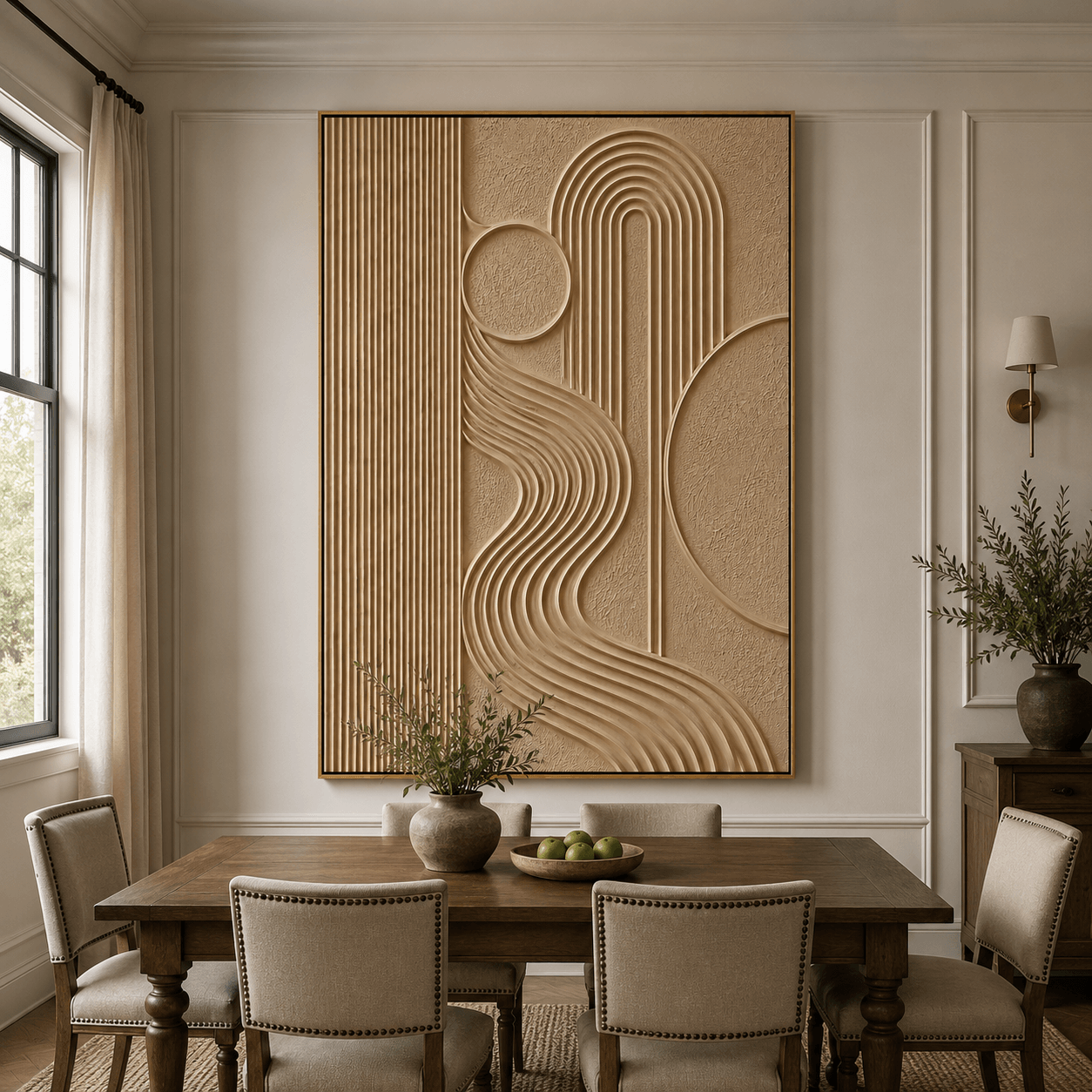 3D Textured Art | Arch Circle Stream