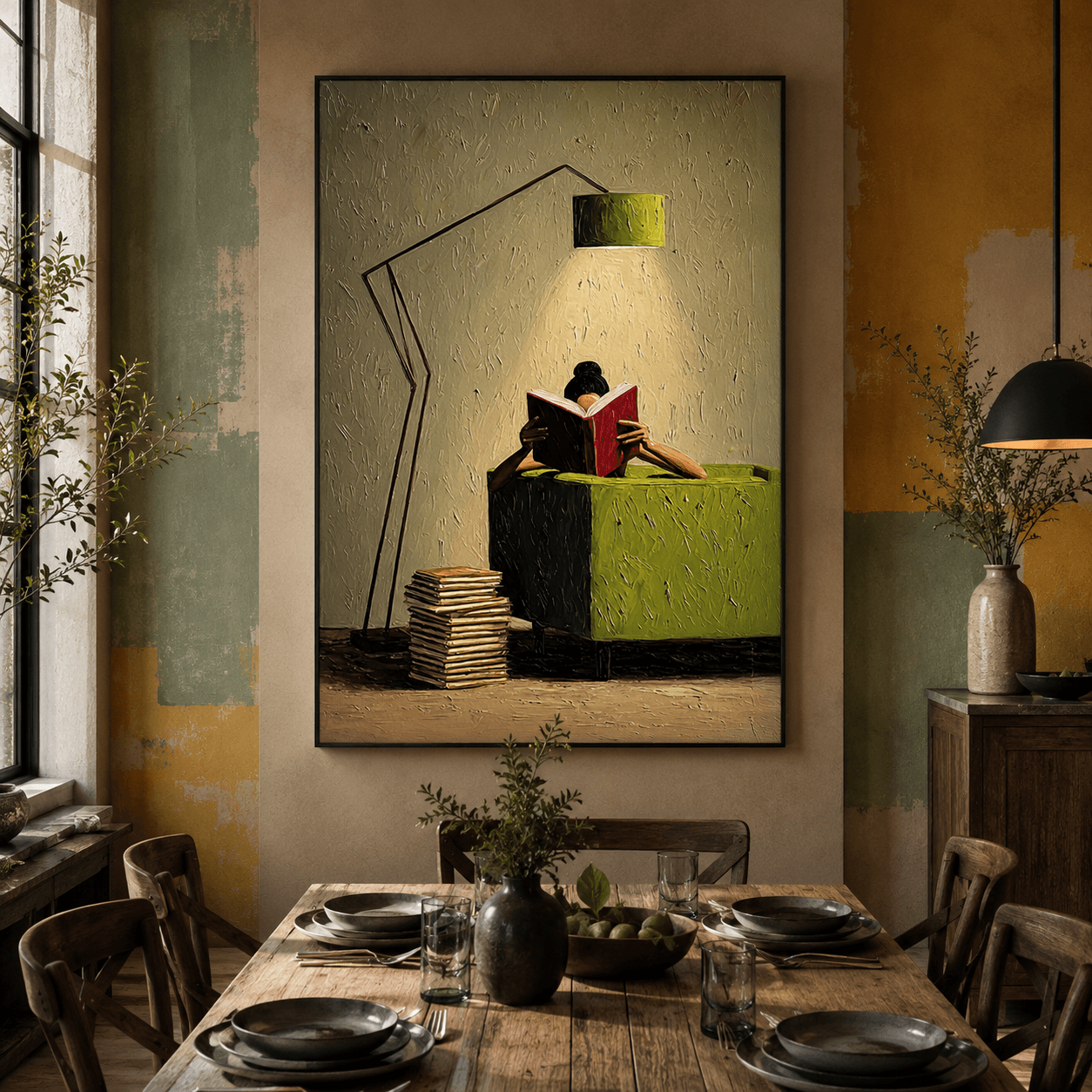 Impressionist Art | Quiet Reading Nook
