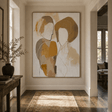 Textured Abstract Figures | Earthy Tones