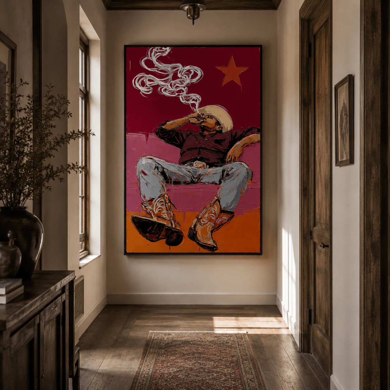 Impressionist Art | Star Cowboy Drift