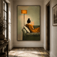 Impressionist Art | Warm Sofa Reading