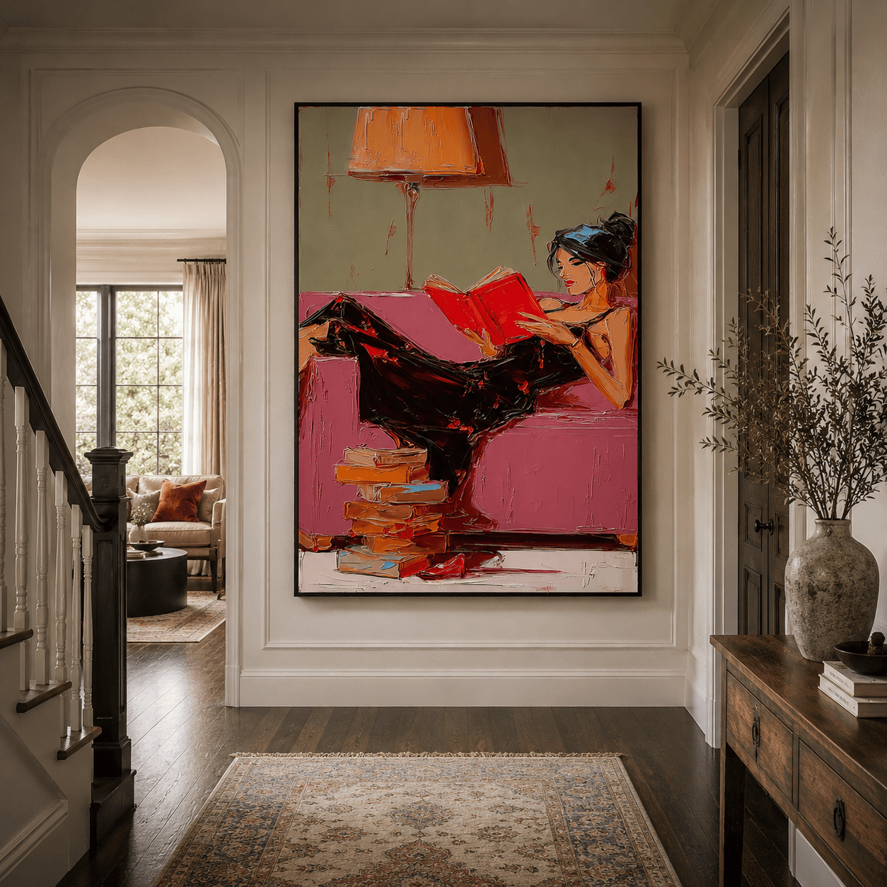 Impressionist Art | Pink Couch Reader