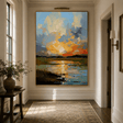 Impressionist Art | Marsh Sunset Glow