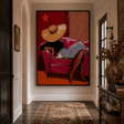 Impressionist Art | Western Lady Repose