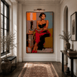 Impressionist Art | Soft Lady Reading