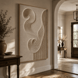3D Textured Art | Swirl Layered Waves