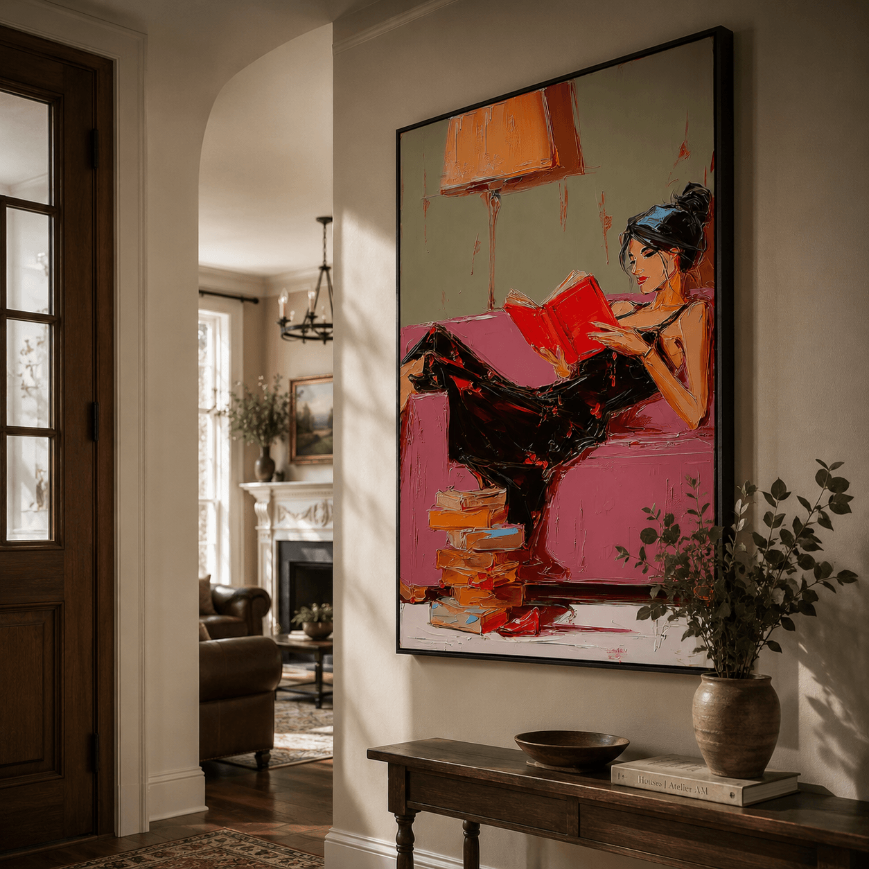 Impressionist Art | Pink Couch Reader