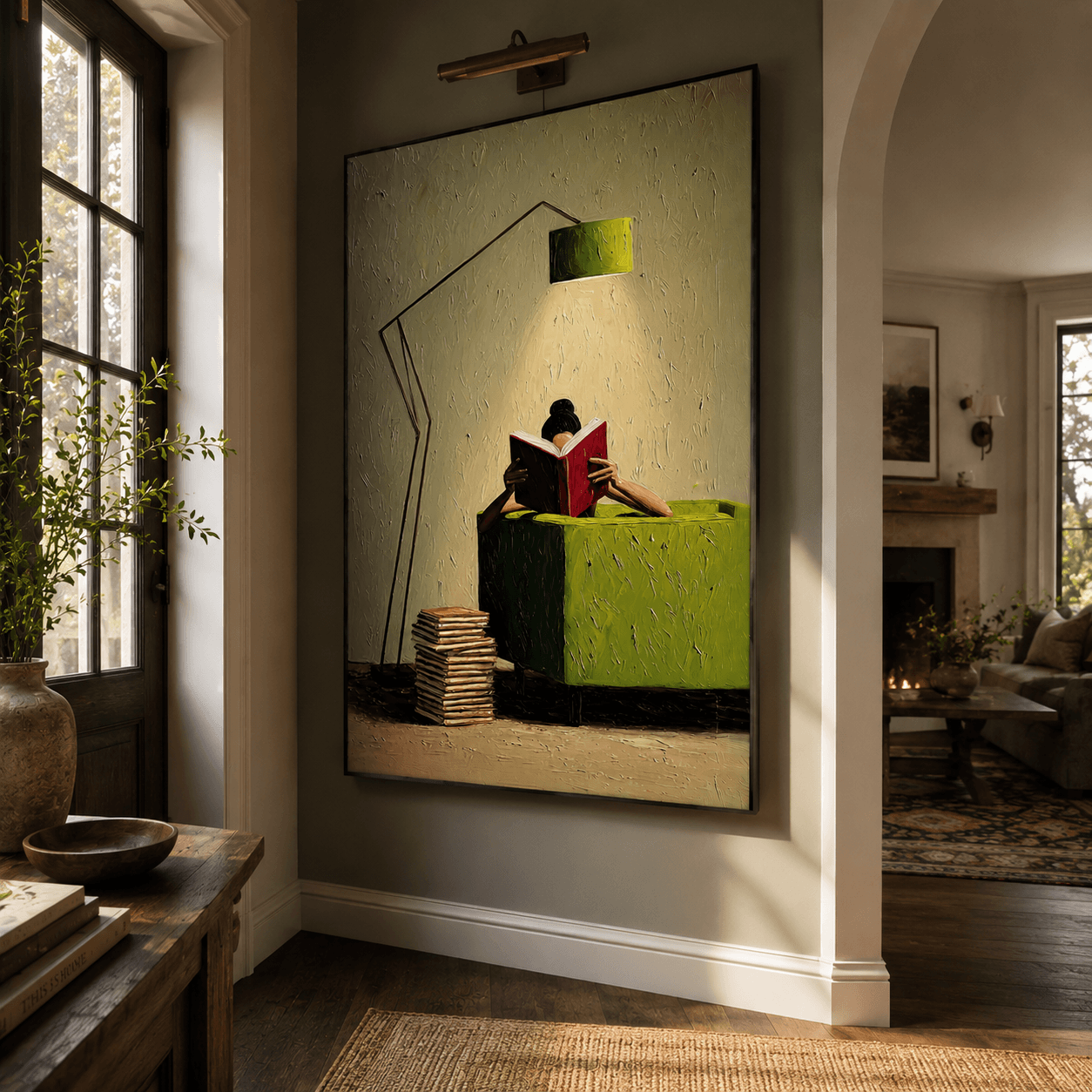 Impressionist Art | Quiet Reading Nook