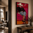 Impressionist Art | Smoky Cowboy Glow