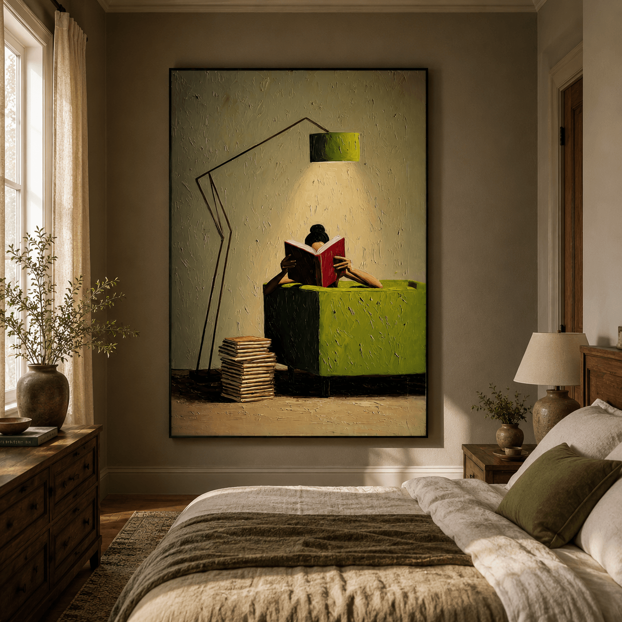 Impressionist Art | Quiet Reading Nook
