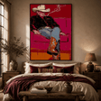 Impressionist Art | Smoky Cowboy Glow