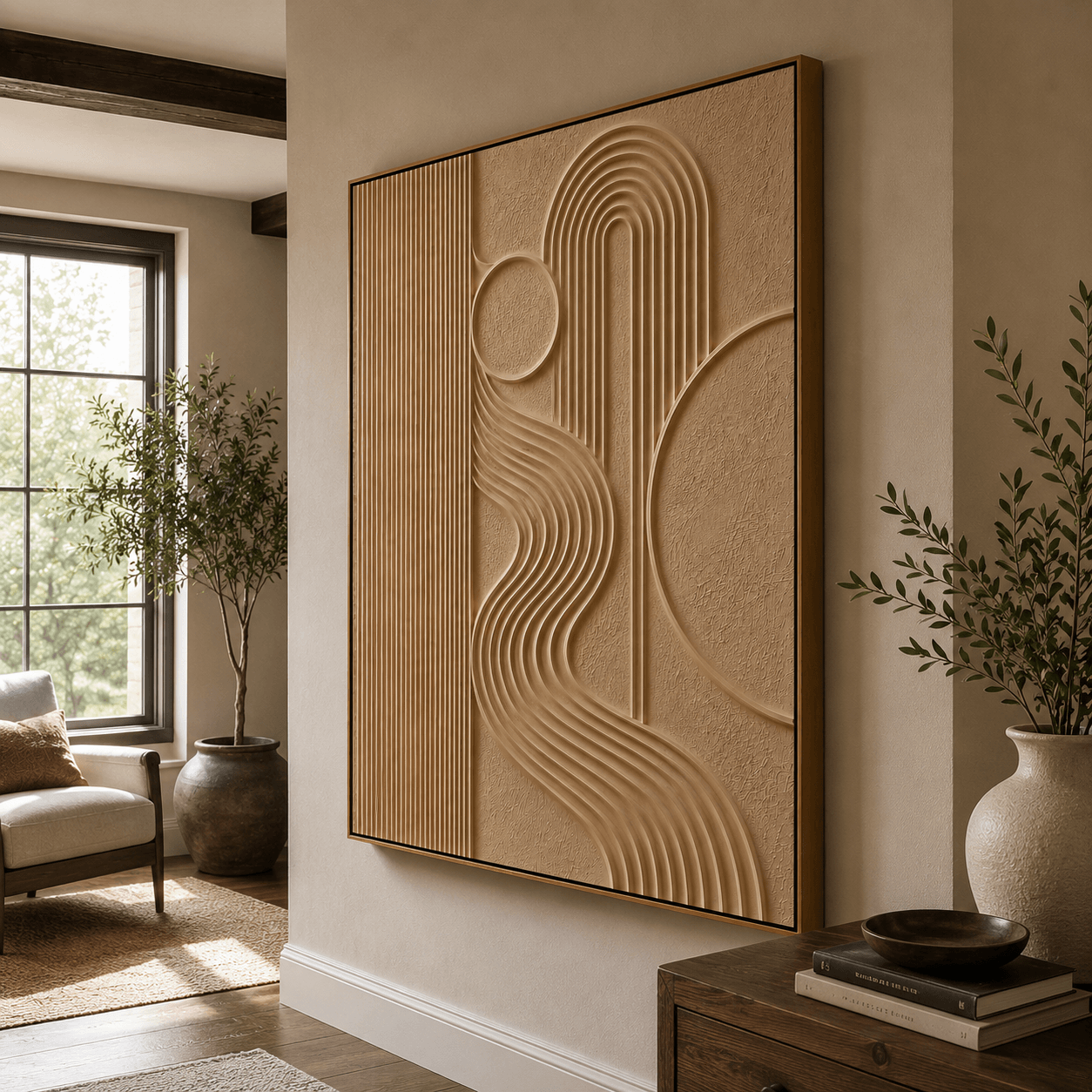 3D Textured Art | Arch Circle Stream