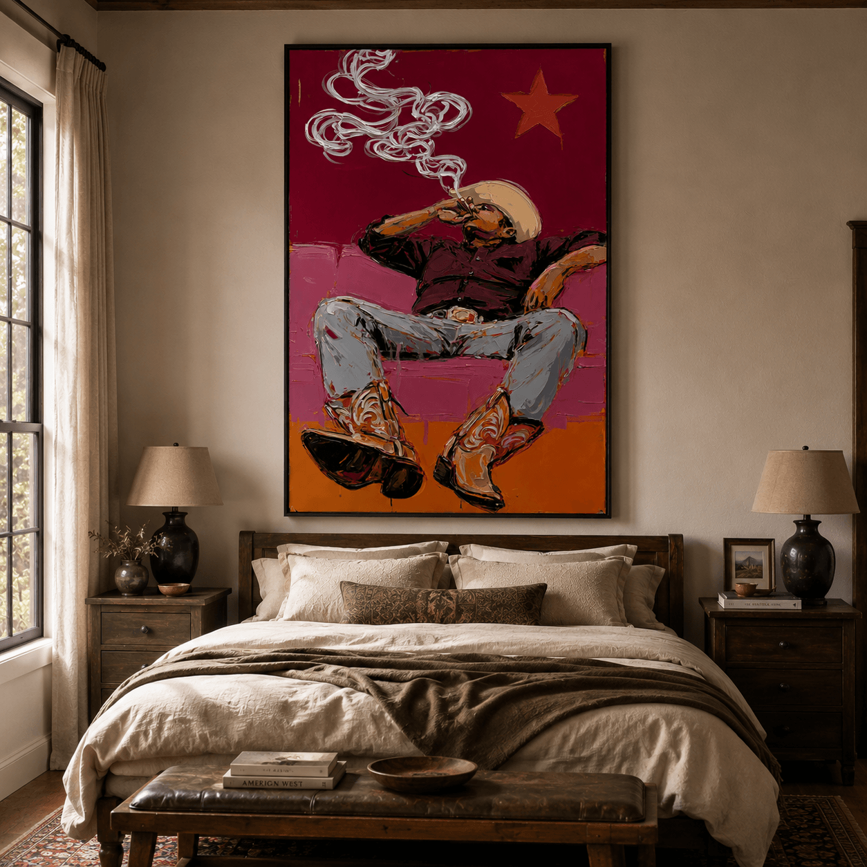 Impressionist Art | Star Cowboy Drift