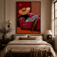 Impressionist Art | Western Lady Repose