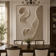 3D Textured Art | Swirl Layered Waves