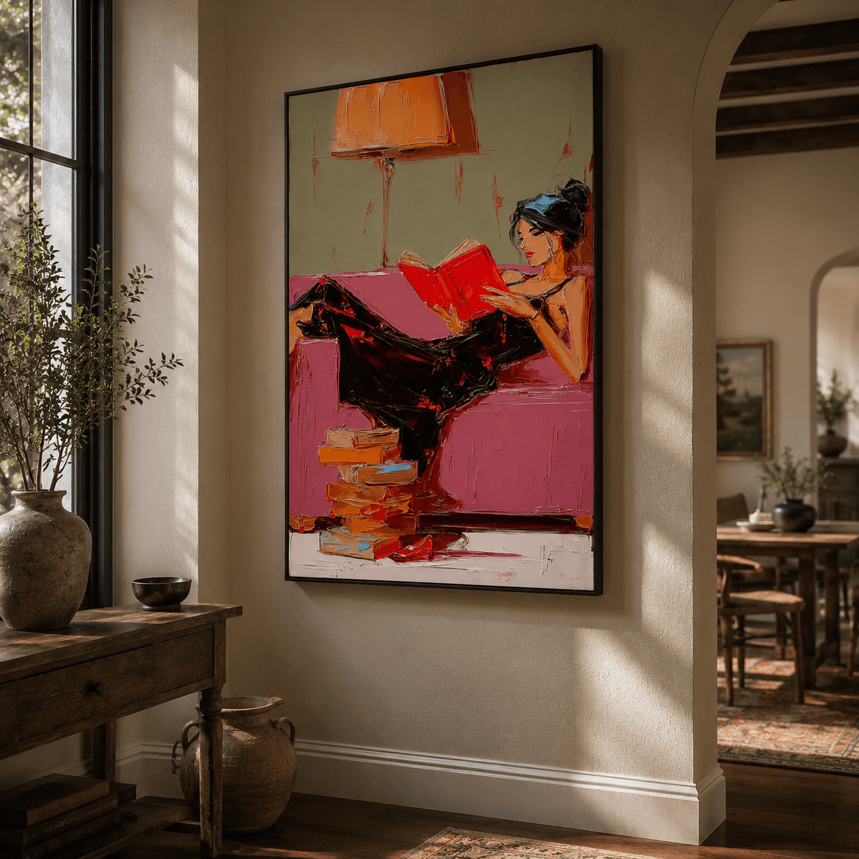 Impressionist Art | Pink Couch Reader
